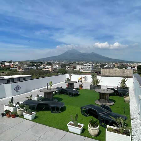 B&B Pompei Window Exterior foto
