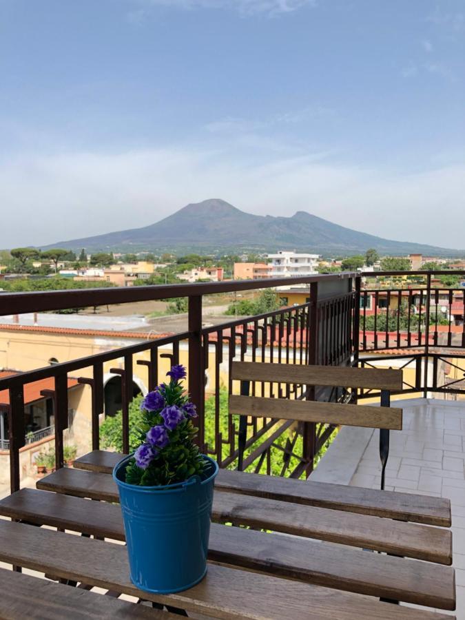 B&B Pompei Window Exterior foto