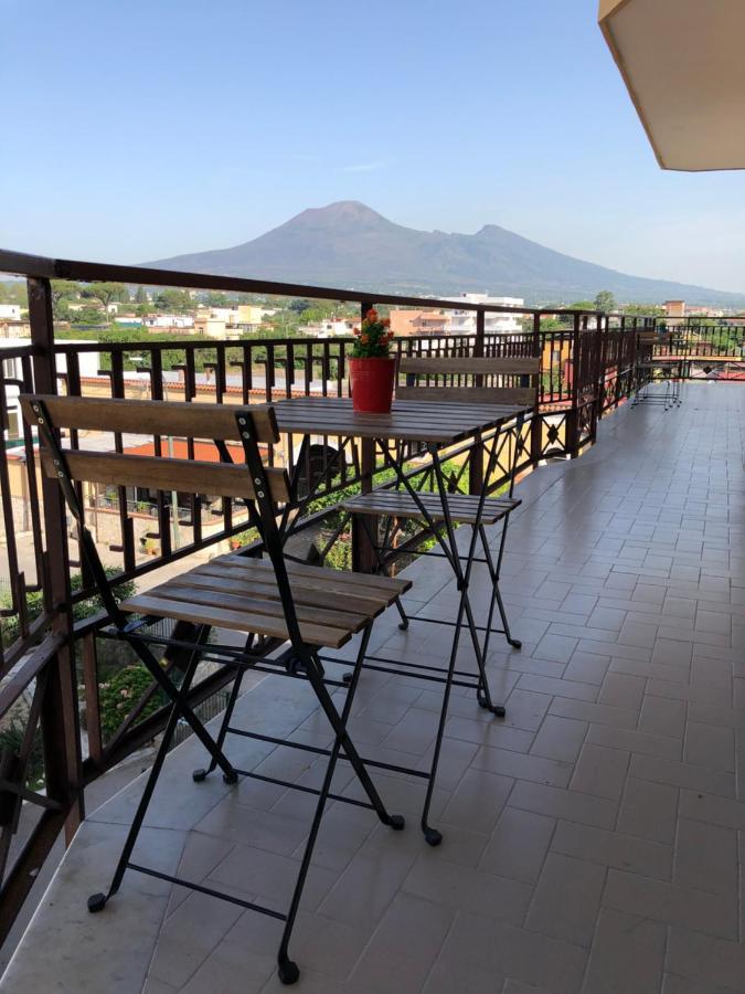 B&B Pompei Window Exterior foto