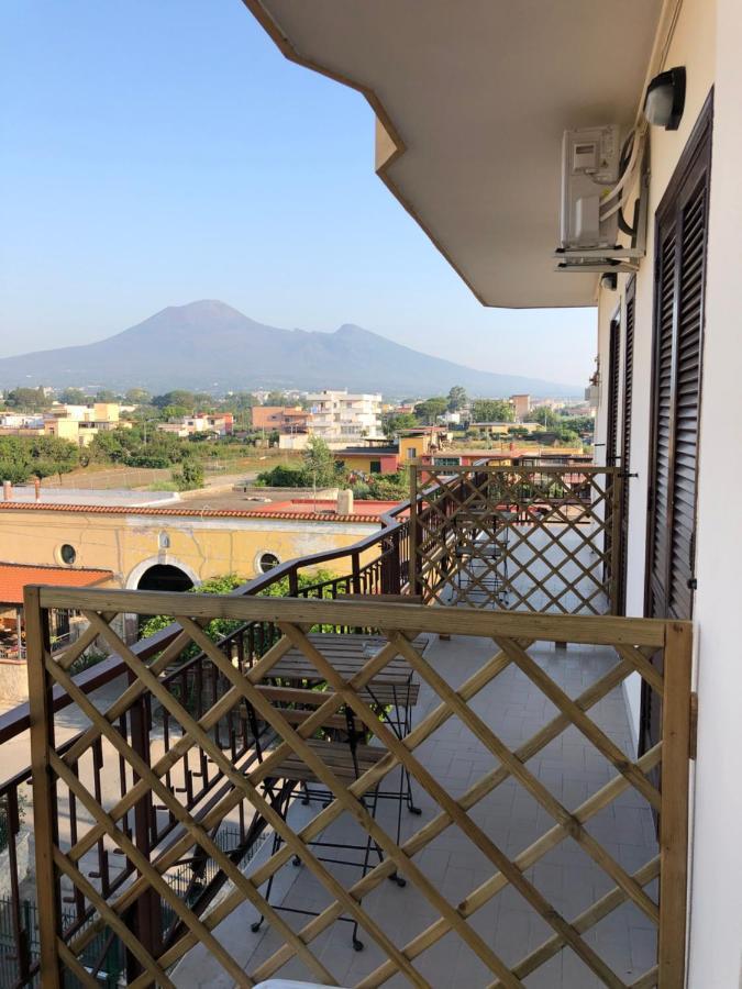 B&B Pompei Window Exterior foto