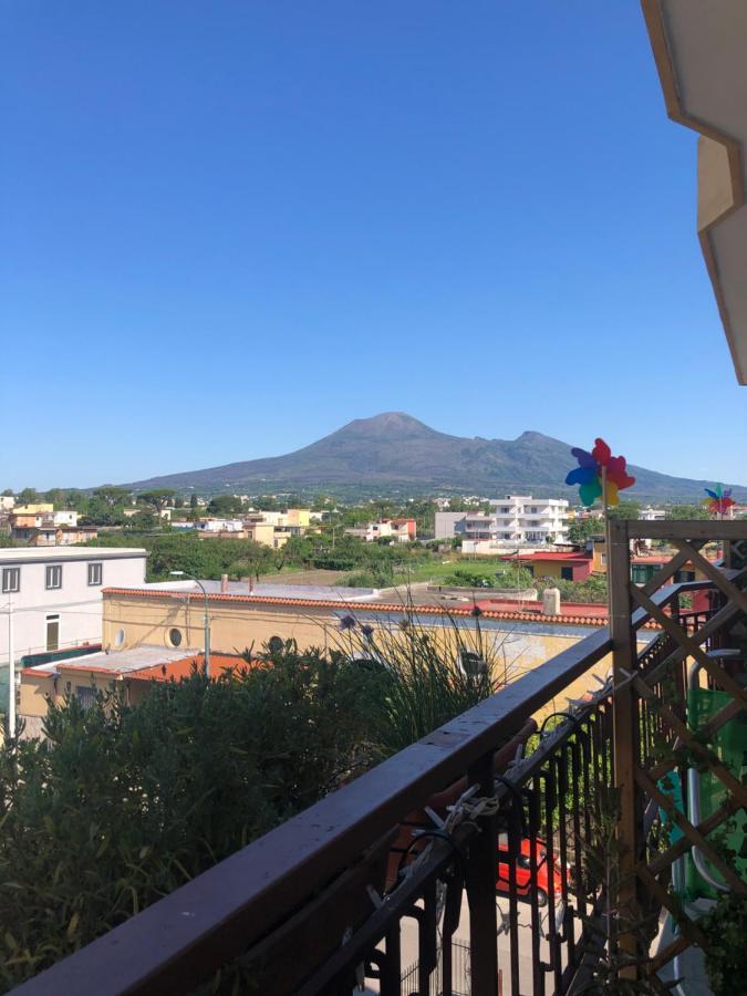 B&B Pompei Window Exterior foto